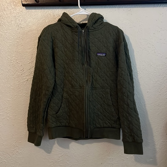 143T Patagonia Organic Cotton Quilt Hoody - Picture 2 of 5